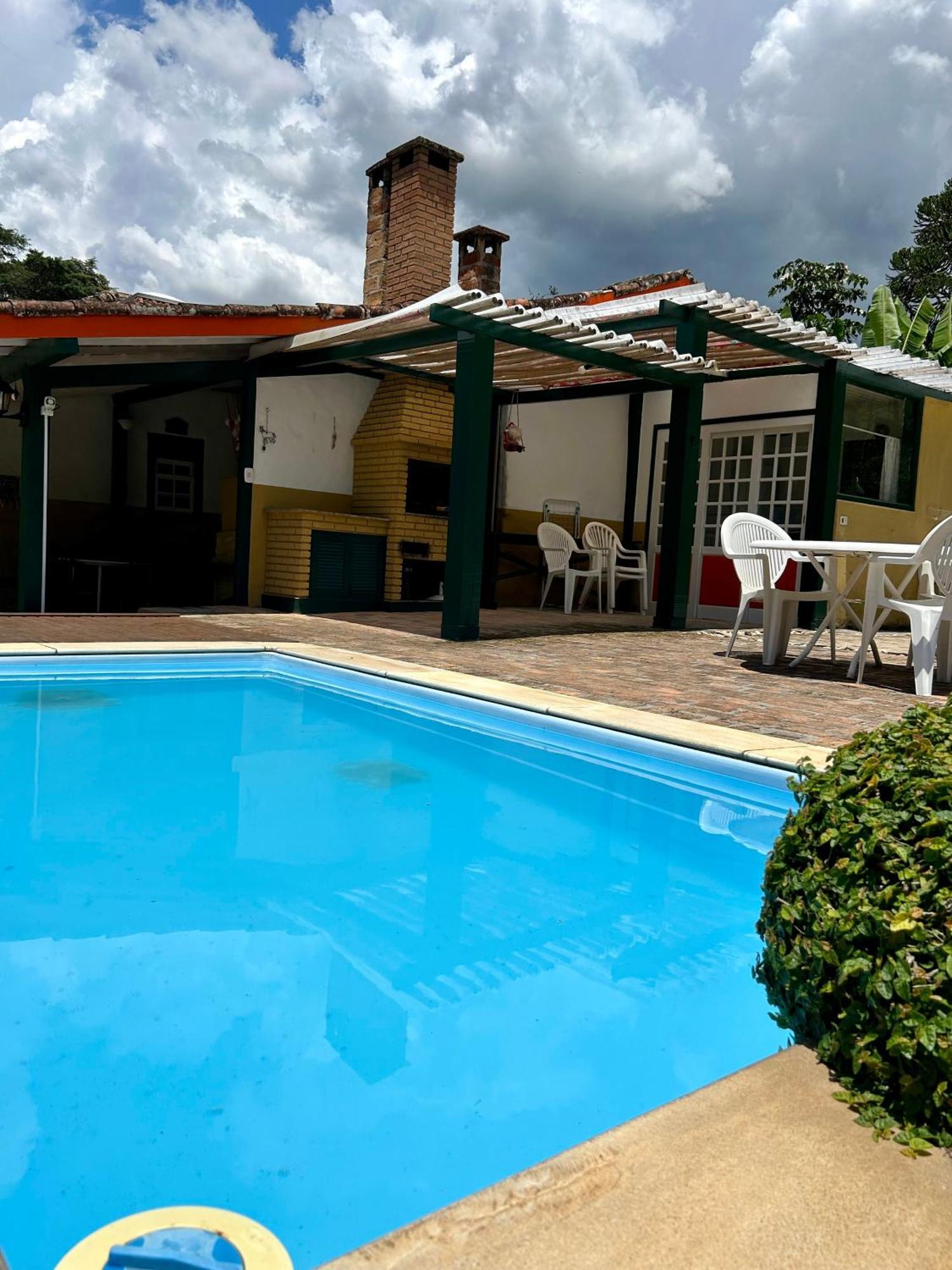 Pousada Chales Da Casa Centenaria Santo Antonio do Pinhal Bagian luar foto
