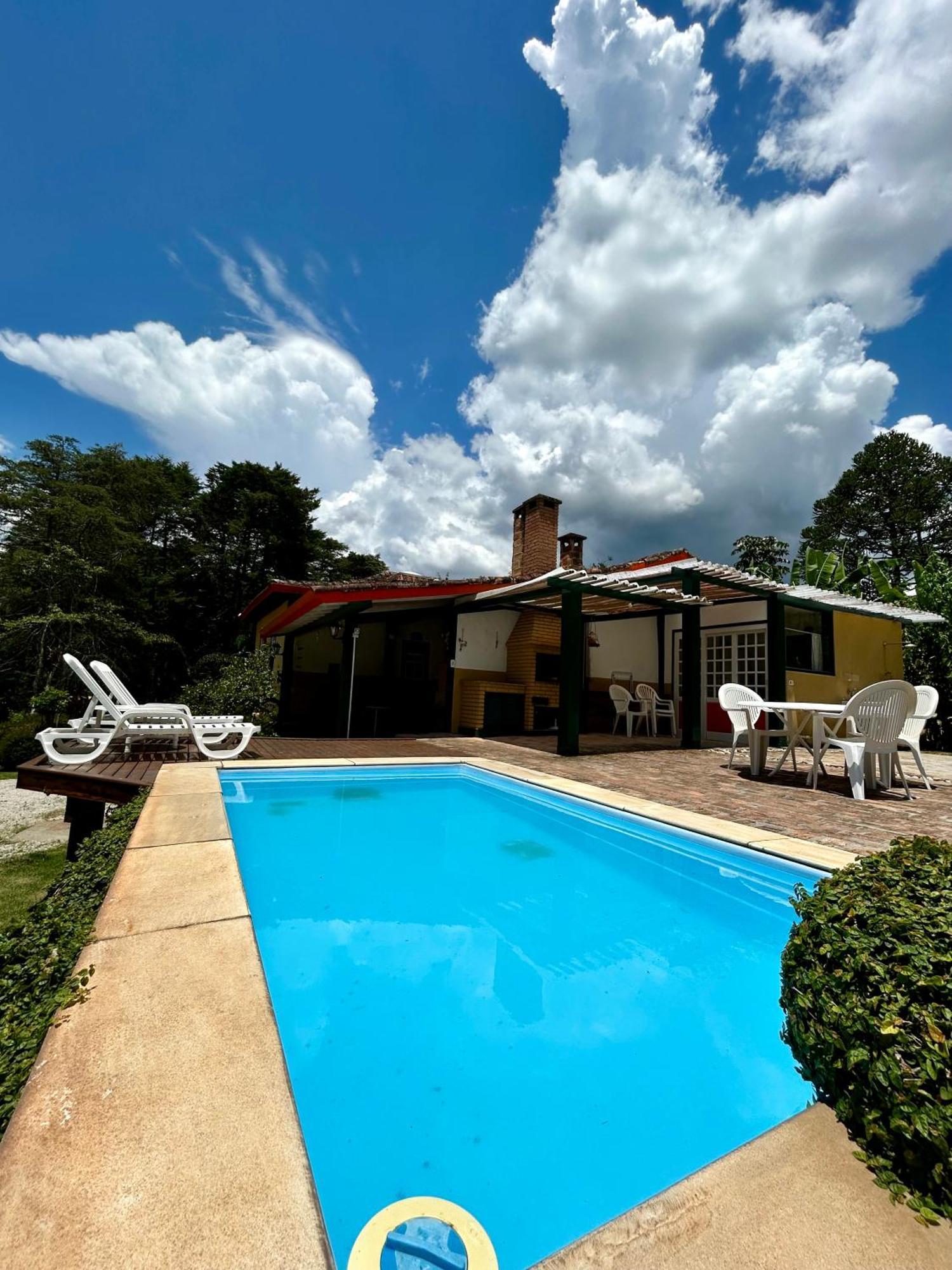 Pousada Chales Da Casa Centenaria Santo Antonio do Pinhal Bagian luar foto