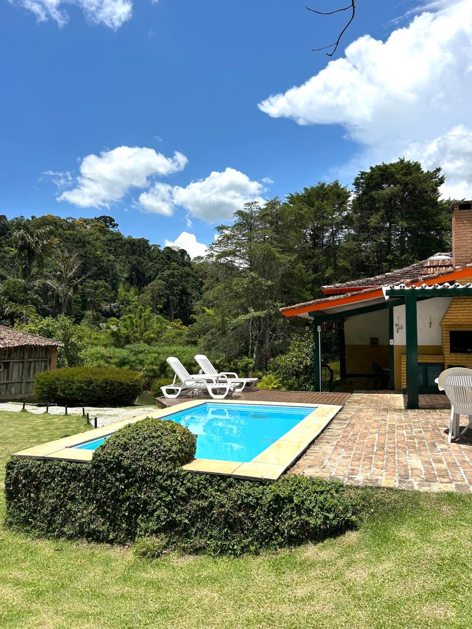 Pousada Chales Da Casa Centenaria Santo Antonio do Pinhal Bagian luar foto